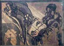 Hombre recostado (c) 2002 Francisco Torres Moreno