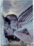 Mujer azul (c) 2002 Francisco Torres Moreno